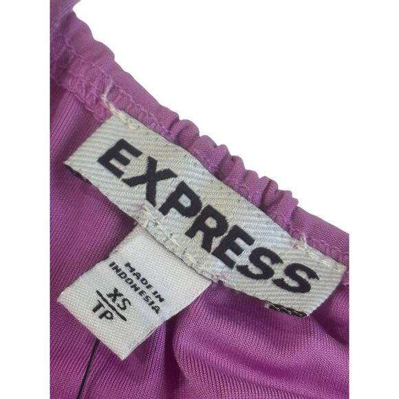 Express Violet Camisole Tank Top Size XS Flowy Boho Violet Oversize NWT #5727 - Picture 8 of 12